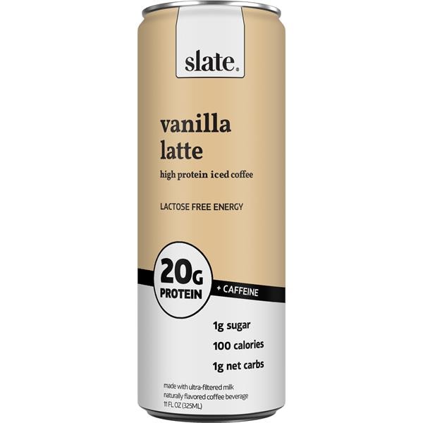 Slate High Protein Vanilla Latte Iced Coffee | Publix Super Markets