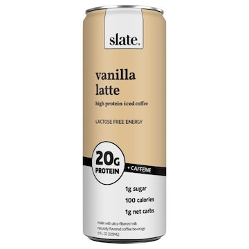 Slate Iced Tea, High Protein, Vanilla Latte