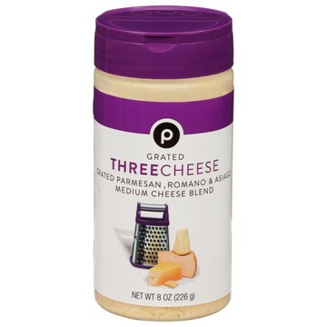 Publix Grated Cheese, Three Cheese