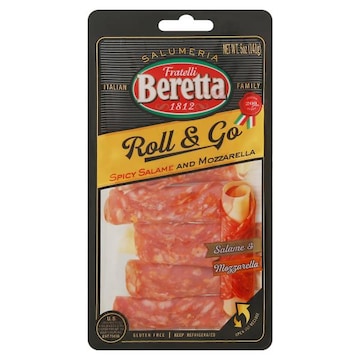 Fratelli Beretta Salame & Mozzarella, Spicy, Roll & Go