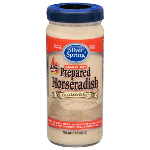 Silver Spring Prepared Horseradish, Extra Hot, Coarse Cut Publix