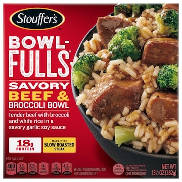 Stouffer's Bowl-Fulls Beef & Broccoli, Savory