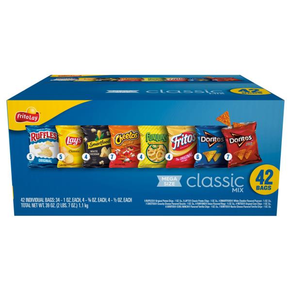 Frito Lay Classic Mix, Mega Size 