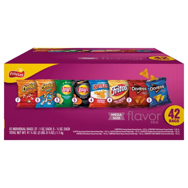 Frito Lay Flavor Mix, Mega Size Publix Super Markets