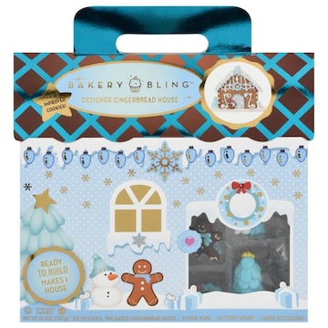 Bakery Bling Gingerbread House, Designer, Winter Wonderland