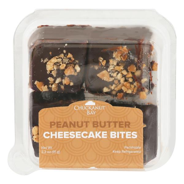 Chuckanut Bay Cheesecake Bites, Dipped, Peanut Butter Publix Super