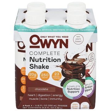 Owyn Nutrition Shake, Complete, Chocolate
