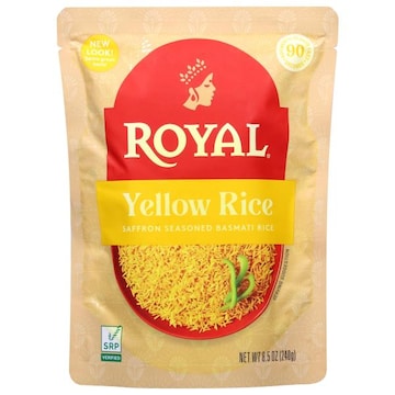 Royal Rice, Yellow Rice, Seasoned Basmati