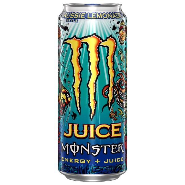 Juice Monster Energy Drink, Aussie Lemonade Style, Energy + Juice ...