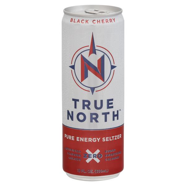 True North Energy Seltzer, Pure, Black Cherry Publix Super Markets