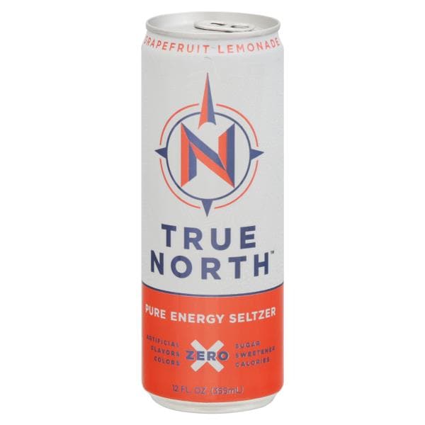 True North Energy Seltzer, Pure, Grapefruit Lemonade Publix Super Markets
