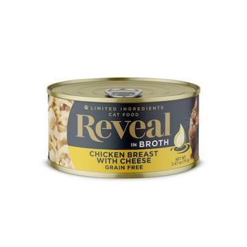 Reveal Cat Food, Chicken Breast with Cheese, Grain Free