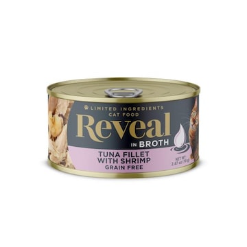 Reveal TUNA FILLET WITH SHRIMP IN BROTH POUCH