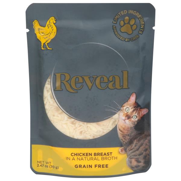 Reveal Cat Food, Chicken Breast in a Natural Broth, Grain Free Publix Super Markets