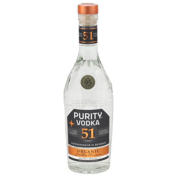 Purity Vodka, Organic, Connoisseur 51 Reserve Publix Super Markets