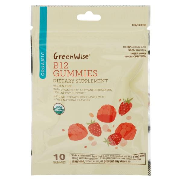 GreenWise Vitamin B12 Gummies, Organic | Publix Super Markets