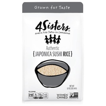4Sisters Rice, Japonica Sushi, Authentic