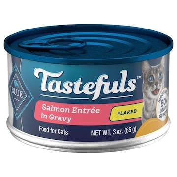 Blue Buffalo Blue Tastefuls Flaked Salmon Entree in Gravy Food for Cats