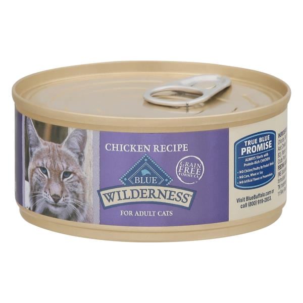 Blue Buffalo Blue Wilderness Cat Food, Grain Free, Chicken Recipe