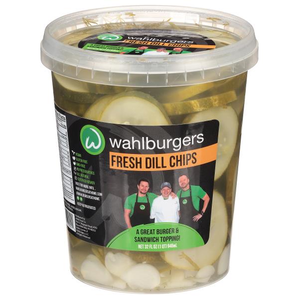 Wahlburgers Pickles, Fresh Dill Chips Publix Super Markets