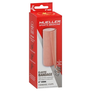 Mueller Bandage, Elastic, 6 Inch Wide