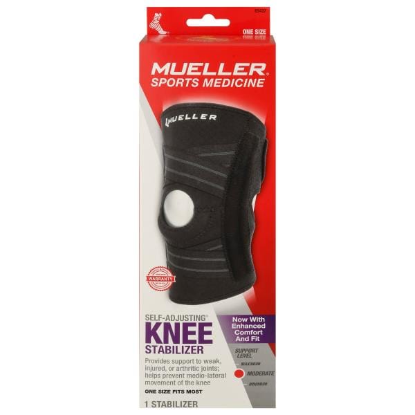 Mueller SelfAdjusting Knee Stabilizer, One Size Fits Most Publix