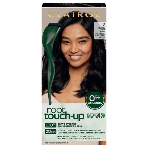 Clairol Root TouchUp Permanent Hair Color, Black 2 Publix Super Markets