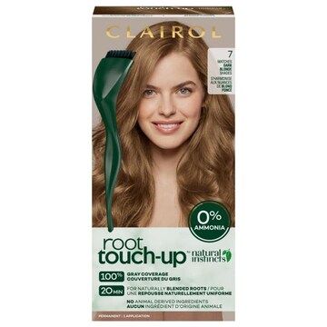 Root Touch-Up Hair Color, Permanent, 7 Matches Dark Blonde Shades