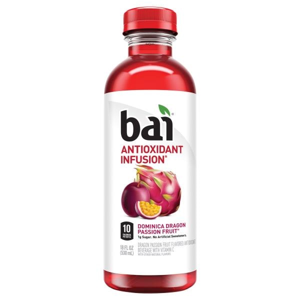 Bai Antioxidant Infusion Antioxidant Beverage, Dominica Dragon Passion Fruit Publix Super Markets