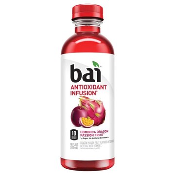 Bai Antioxidant Infusion Antioxidant Beverage, Dominica Dragon Passion Fruit