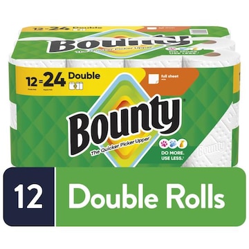 Bounty Bounty Paper Towels Full Sheet, 12 Count