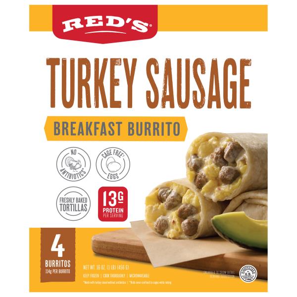 Red's Breakfast Burrito, Turkey Sausage Publix Super Markets