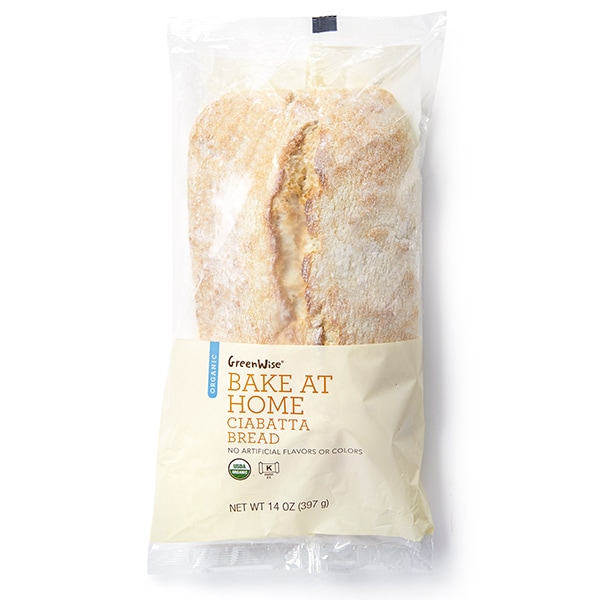 GreenWise Bake at Home Ciabatta Bread Publix Super Markets