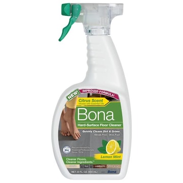 Bona Citrus Scent Lemon Mint Hard-Surface Floor Cleaner