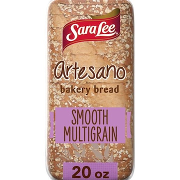 Sara Lee Artesano Smooth Multigrain Whole Wheat Pre-sliced Bread, 20 oz