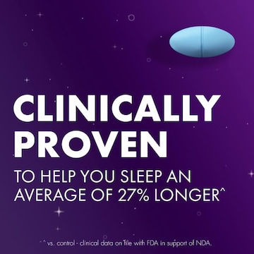 Vicks Ultra ZzzQuil ULTRA, Sleep Aid, Doxylamine Succinate 25mg, Sleep Aids for Adults, Nighttime Sleep Aid, 12 Tablets