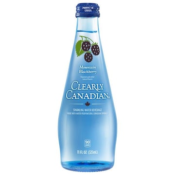 Clearly Canadian Sparkling Water Beverage, Mountain Blackberry