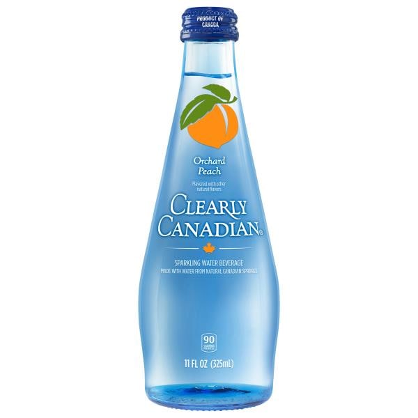 Clearly Canadian Sparkling Water Beverage, Orchard Peach Publix Super