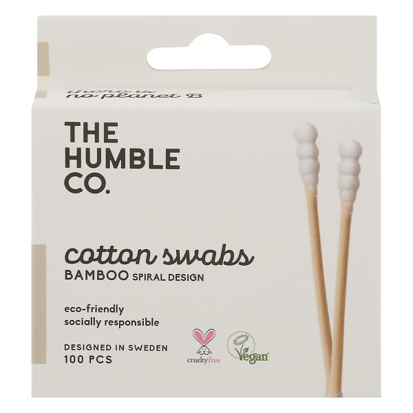 The Humble Co. Cotton Swabs, Bamboo, Spiral Design | Publix Super