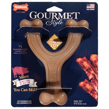 Nylabone Gourmet Style Bacon Flavor Dog Toy