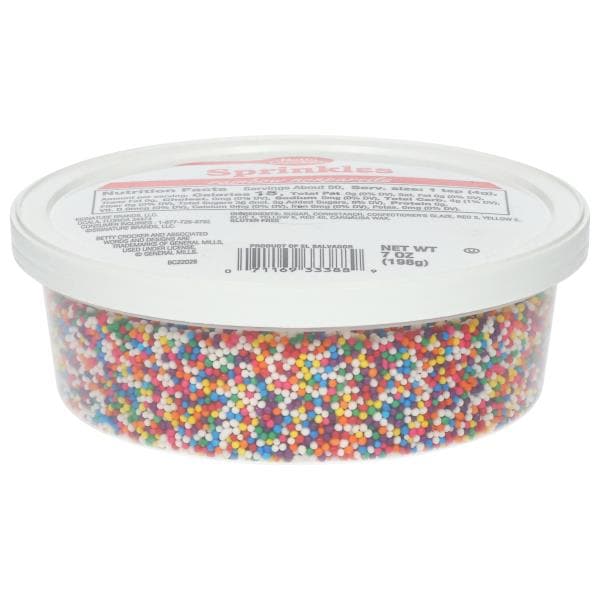 Betty Crocker Sprinkles, Rainbow Nonpareils Publix Super Markets