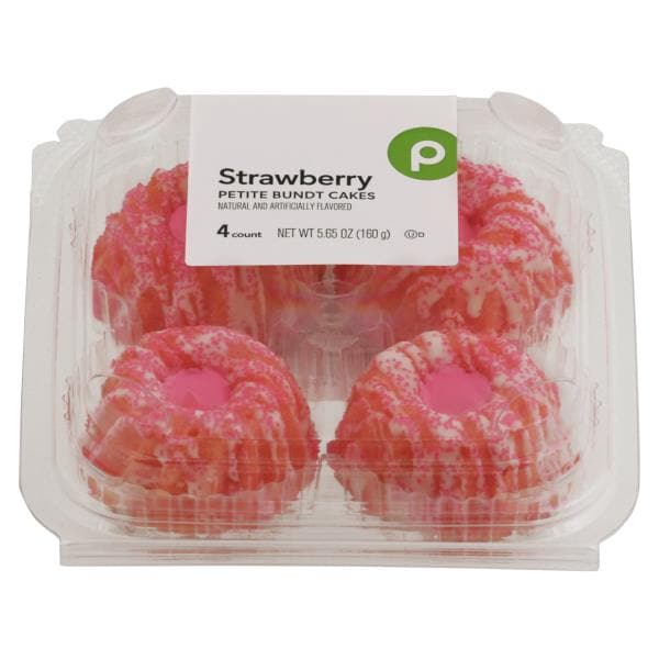Publix bakery strawberry petite bundt publix super markets