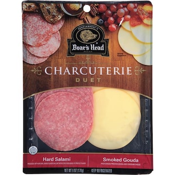 Boar's Head Charcuterie Duet: Hard Salami & Smoked Gouda