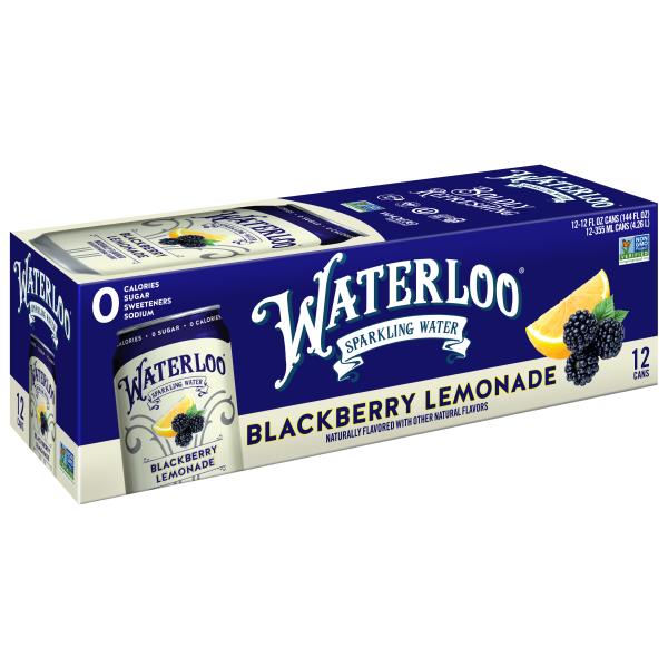 Waterloo Sparkling Water, Blackberry Lemonade Publix Super Markets