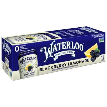 Waterloo Sparkling Water, Blackberry Lemonade