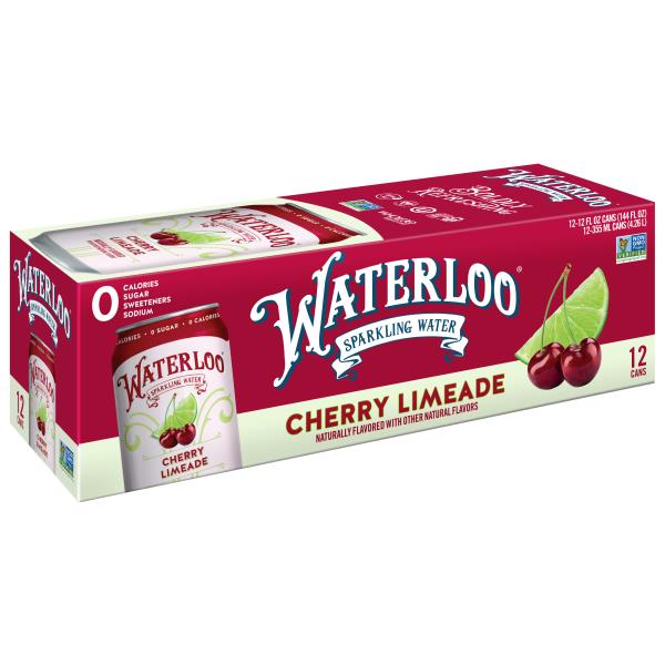 Waterloo Sparkling Water, Cherry Limeade Publix Super Markets