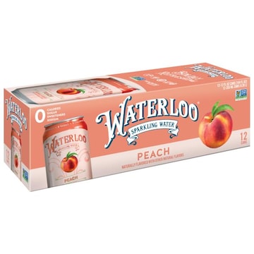 Waterloo Sparkling Water, Peach