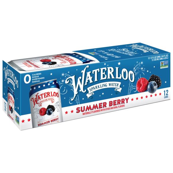 Waterloo Sparkling Water, Summer Berry Publix Super Markets