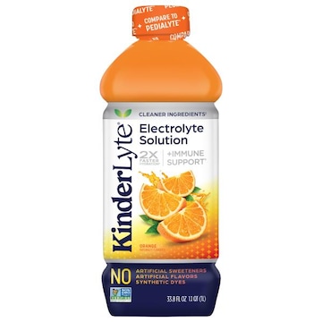 Kinderlyte Electrolyte Solution, Orange