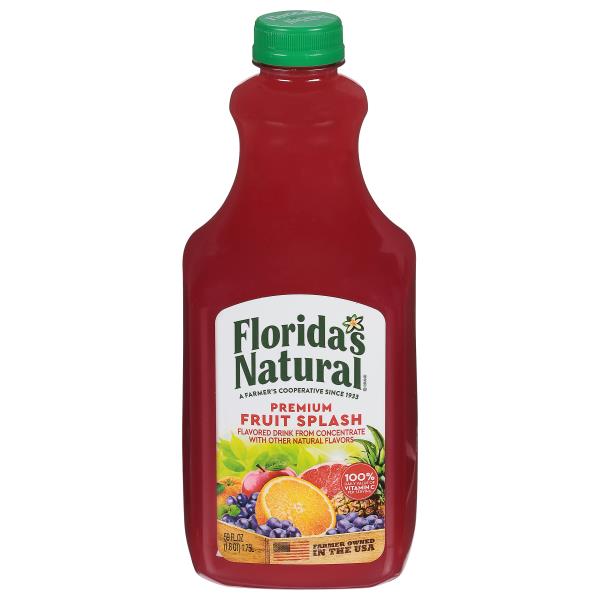 Florida's Natural Fruit Juice Cocktail, Fruit Splash, Premium Publix